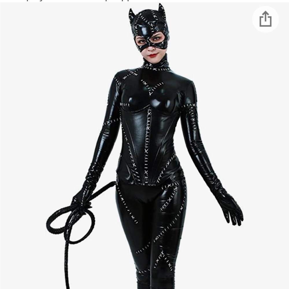 COPY - Deluxe Cat Woman Halloween Costume Cosplay